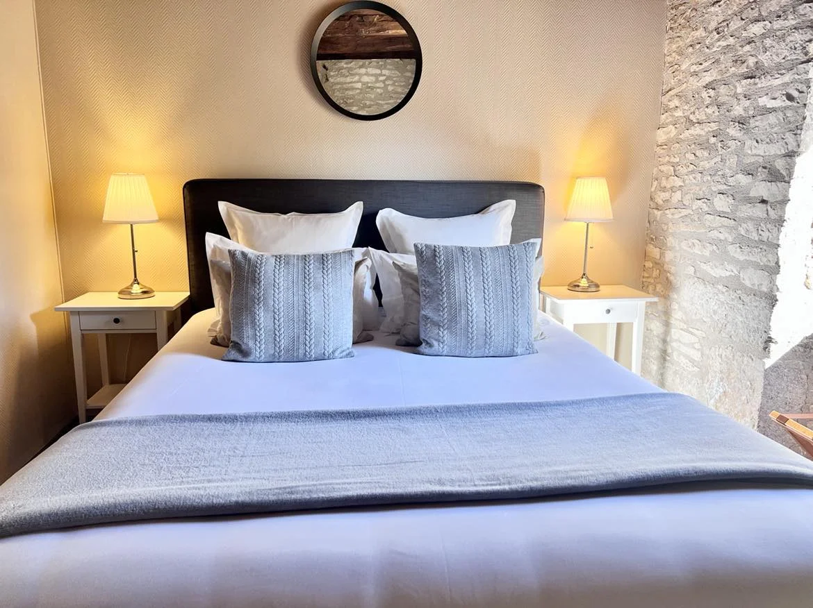 Suite Deluxe La Tour - Salon dans la tour historique