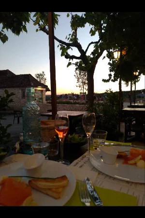 Restaurant Le Bellevue - Vue panoramique sur Rocamadour
